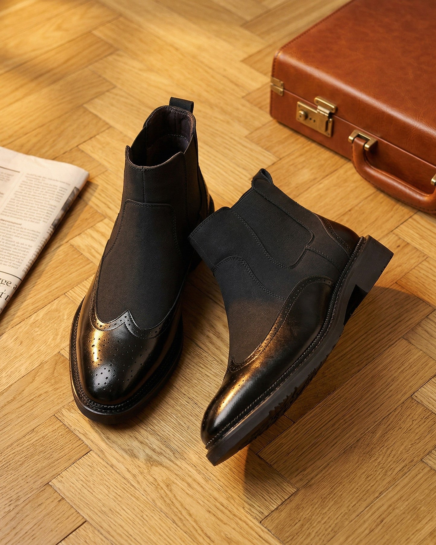 Riccardo Leather Chelsea Boot